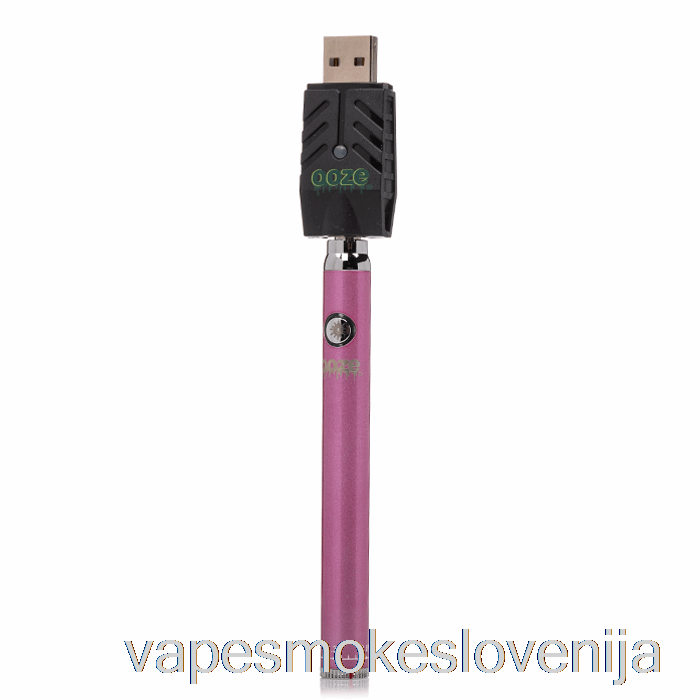 Vape Za Enkratno Uporabo Ooze 320mah Twist Slim Pen Baterija Ledeno Roza